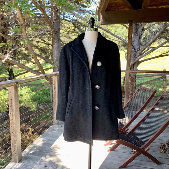 Vintage Wool Pea Coat XS/S - Picture 2 of 8